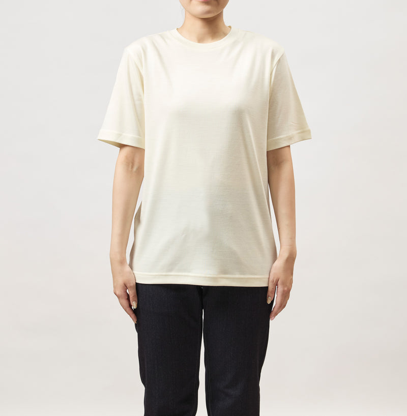 ウルトラファインメリノウール100%Tシャツ 15.5μ-Super160's – NIKKE 1896