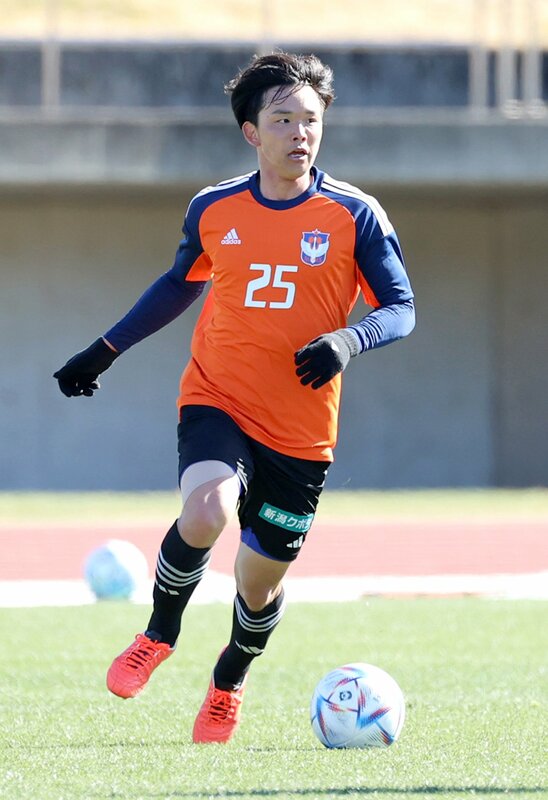 藤原 奏哉 | 選手名鑑(2023) | アルビレックス新潟 | 新潟日報