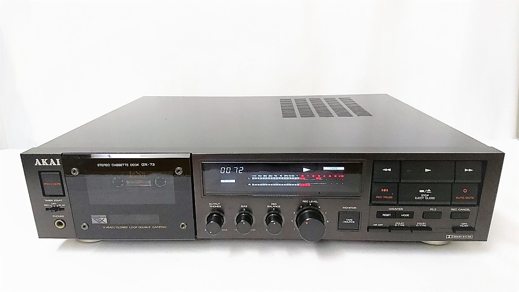 AKAI GX-73の紹介◇ハイテクから一転してシンプルに。感じる苦しさ