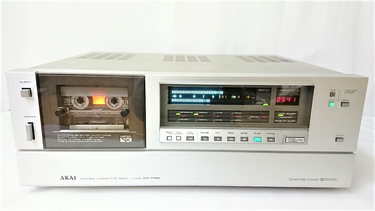 AKAI GX-F95の紹介◇赤井電機の技術を総結集した怪物デッキ