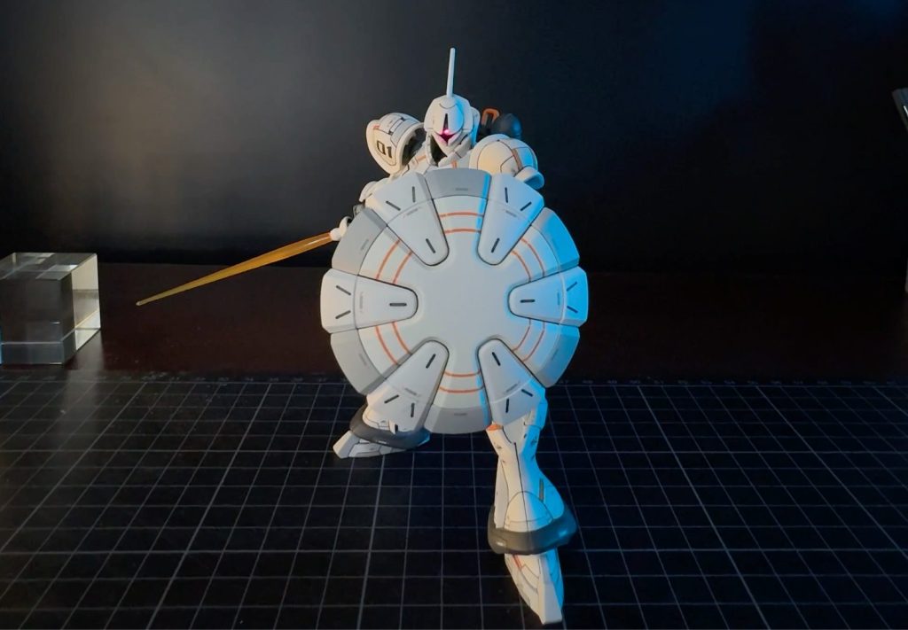 機動戦士Gundam ジークアクス HG 1/144 エグザベ専用ギャンを部分塗装