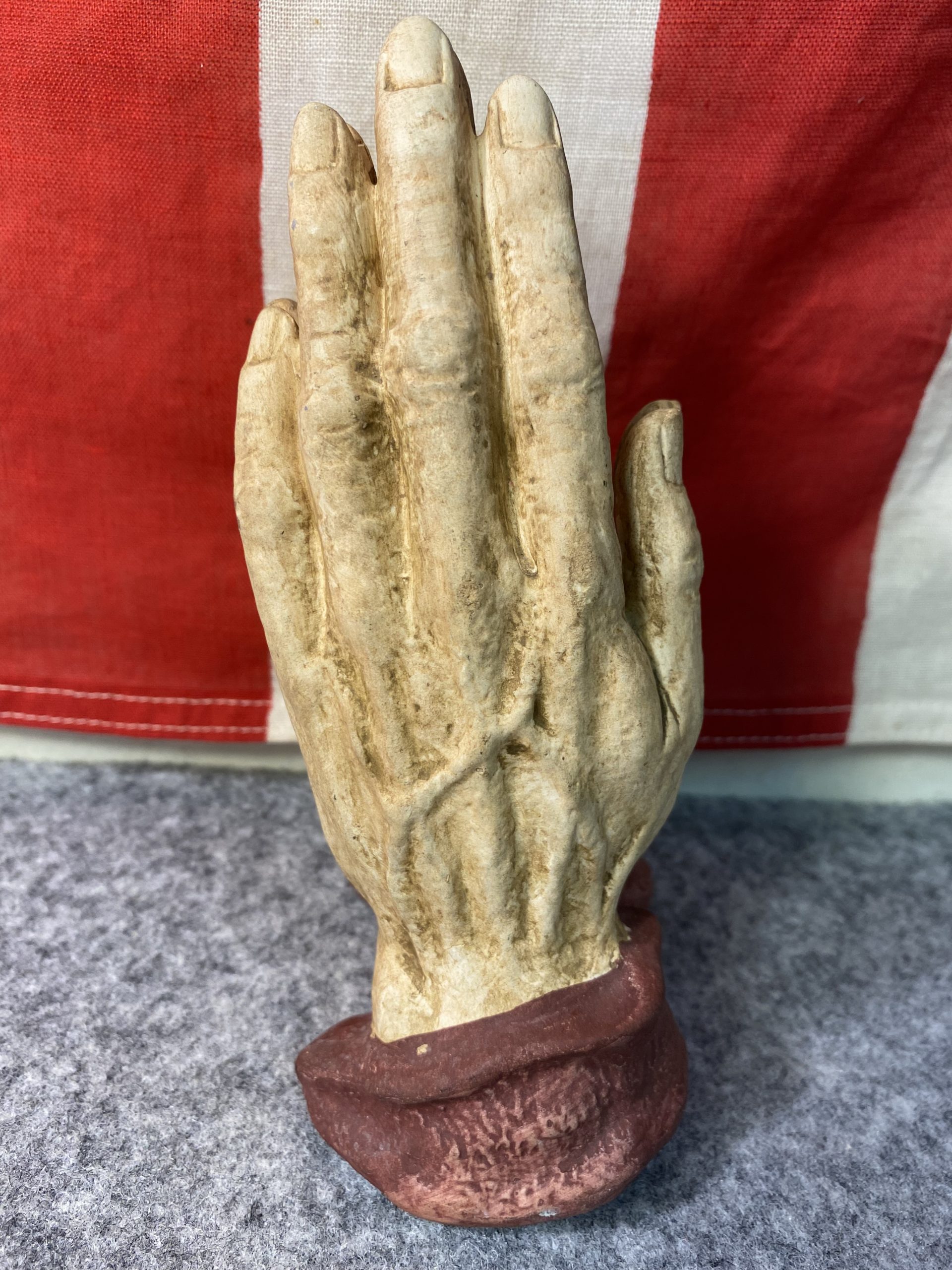 1950s プレイングハンズ 陶器 置物 キリスト 祈り手 マリア | 京都