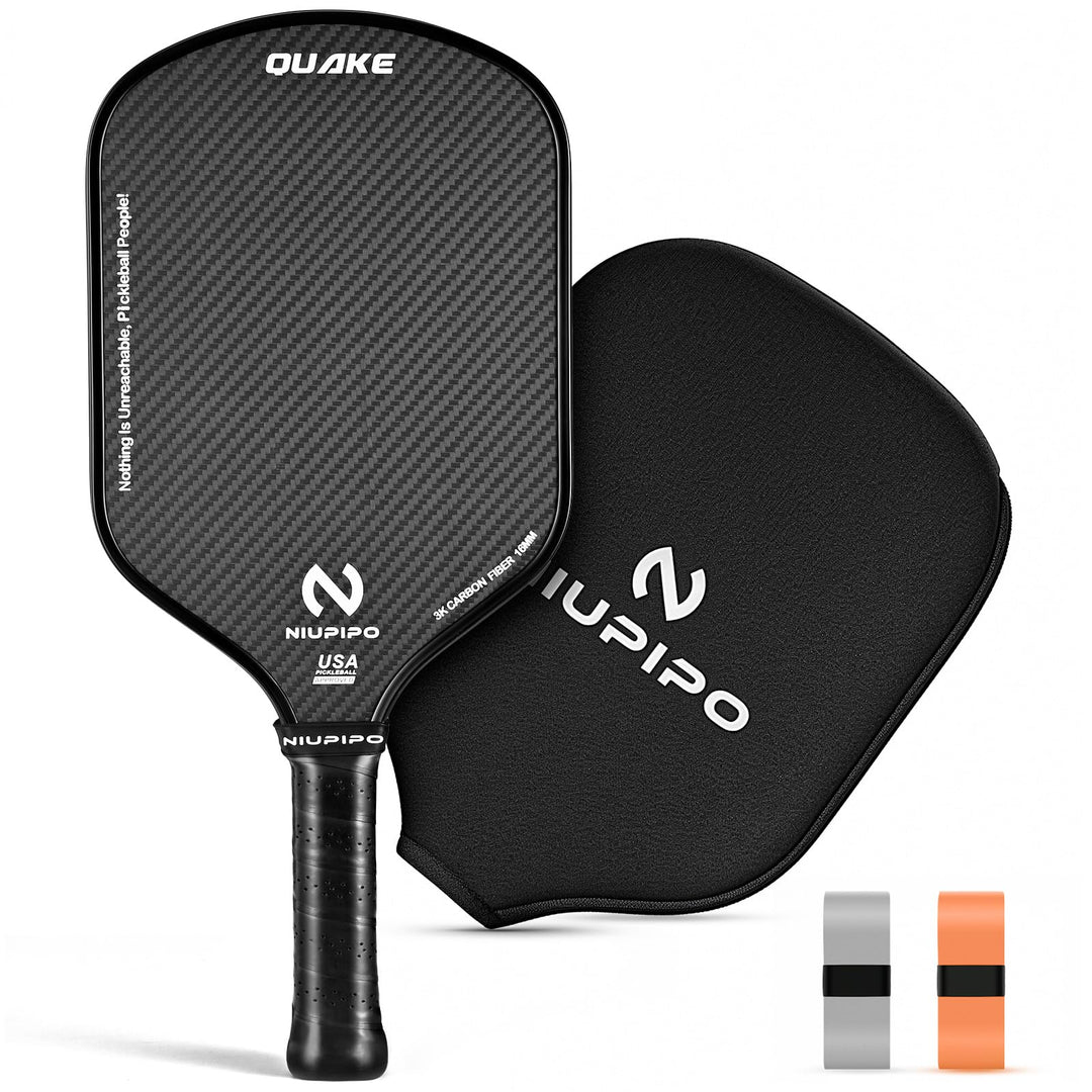 niupipo 3K Carbon Fiber Pickleball Paddle Professional Quake
