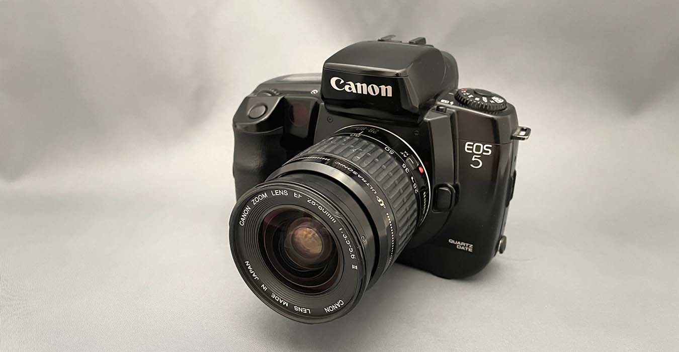 視線入力搭載 キヤノンEOS 5】マニアックな機能満載フィルム一眼