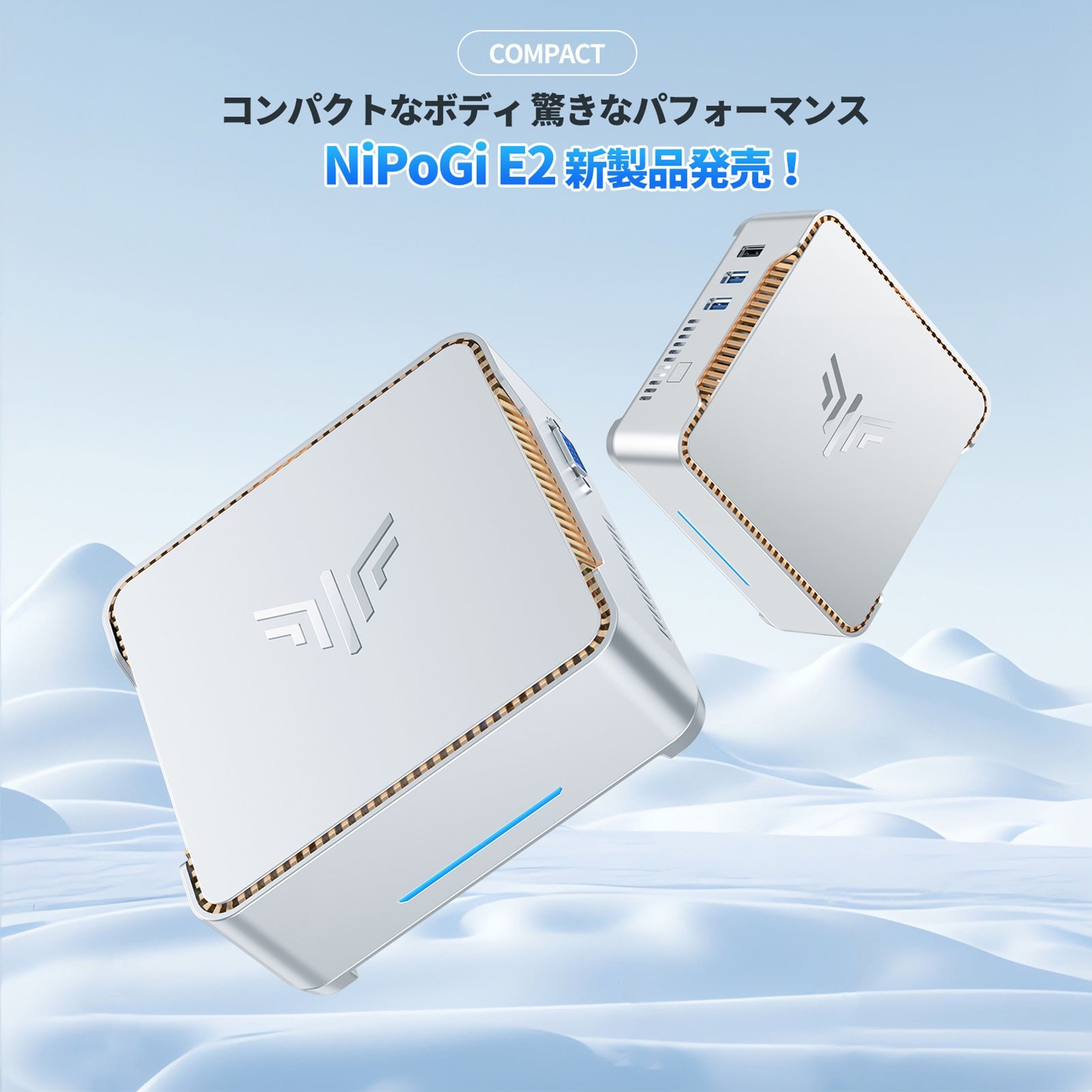 NiPoGi ミニPC n95 Intel 12世代 mini pc 【8GB 256GB】【16GB 512GB