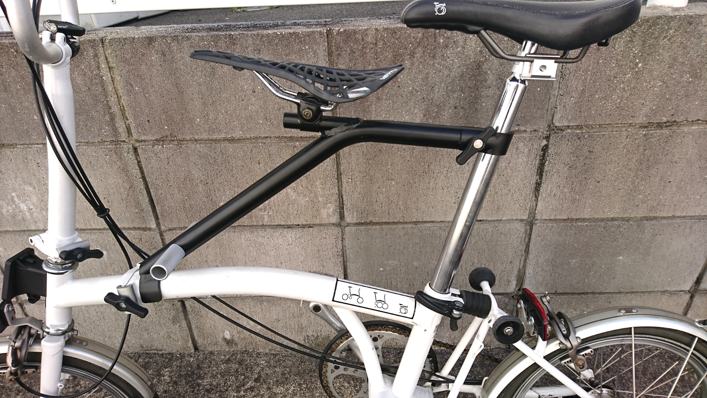 ブロンプトン用チャイルドシート「PERE」のメンテナンス │ のんびり