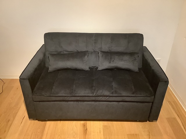 新着ソファーベッドのご紹介 コンパクトでもダブルベッドサイズを