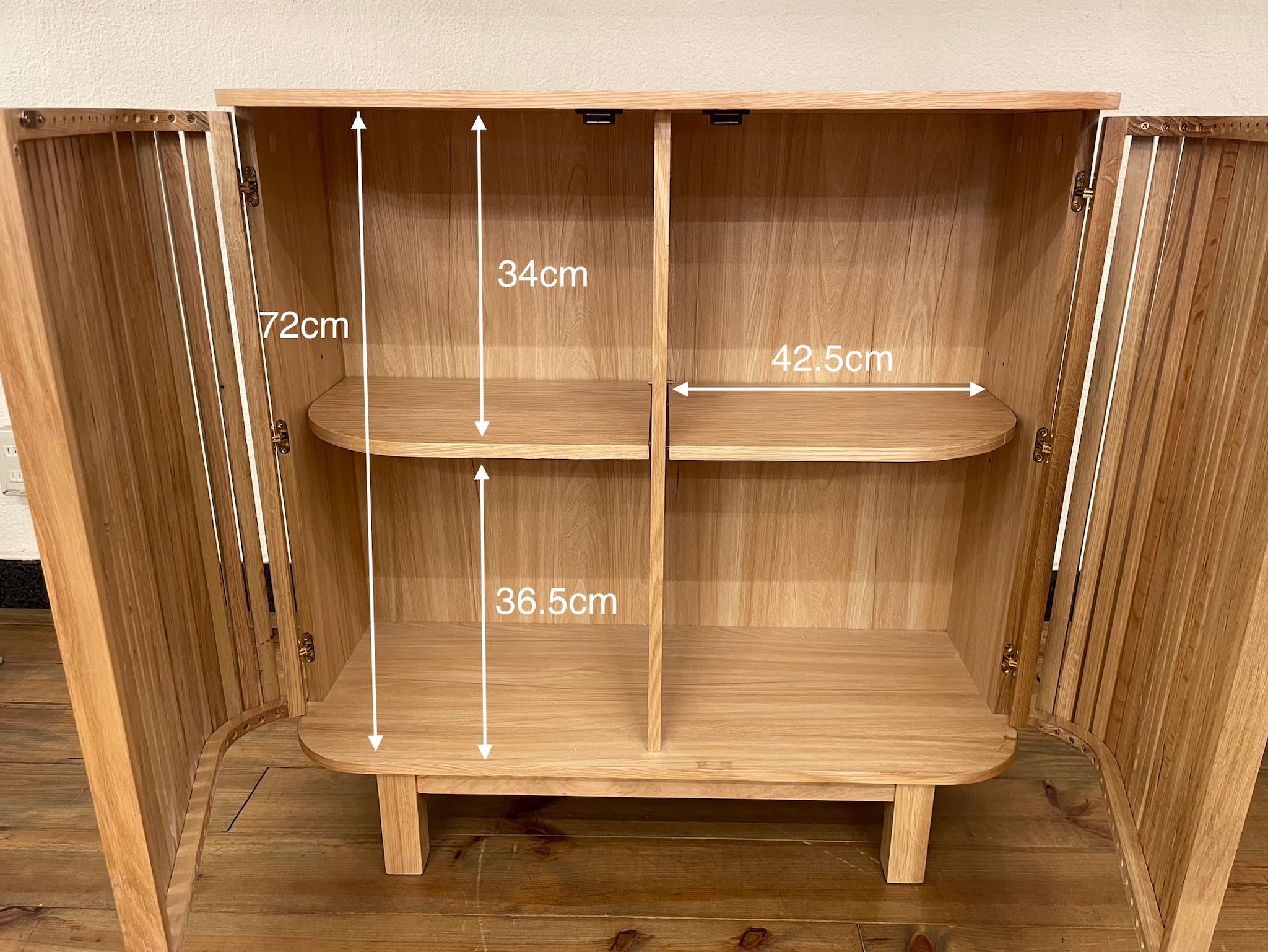 キャビネットMUK006【送料無料】オーク | NOCEノーチェ 家具