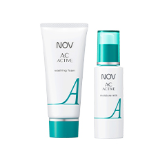 にきび肌ケアシリーズ 定期 洗顔＆美白セット｜NOV