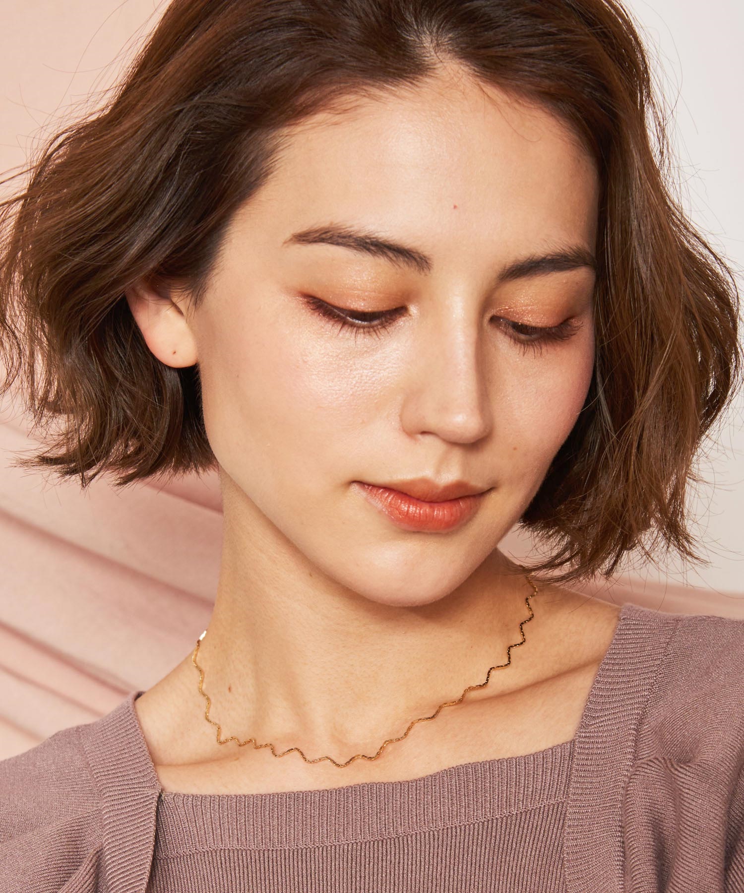 ウェーブチェーンネックレス | ネックレス | NOELA OFFICIAL WEB STORE