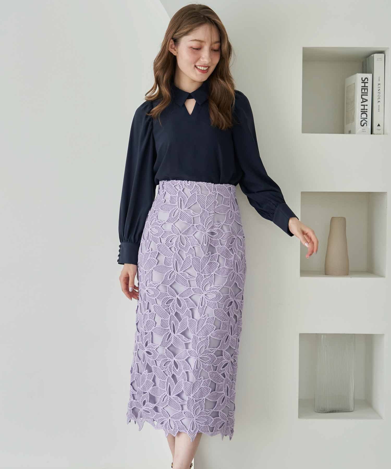 オリジナルレースタイトスカート | タイトスカート | NOELA OFFICIAL