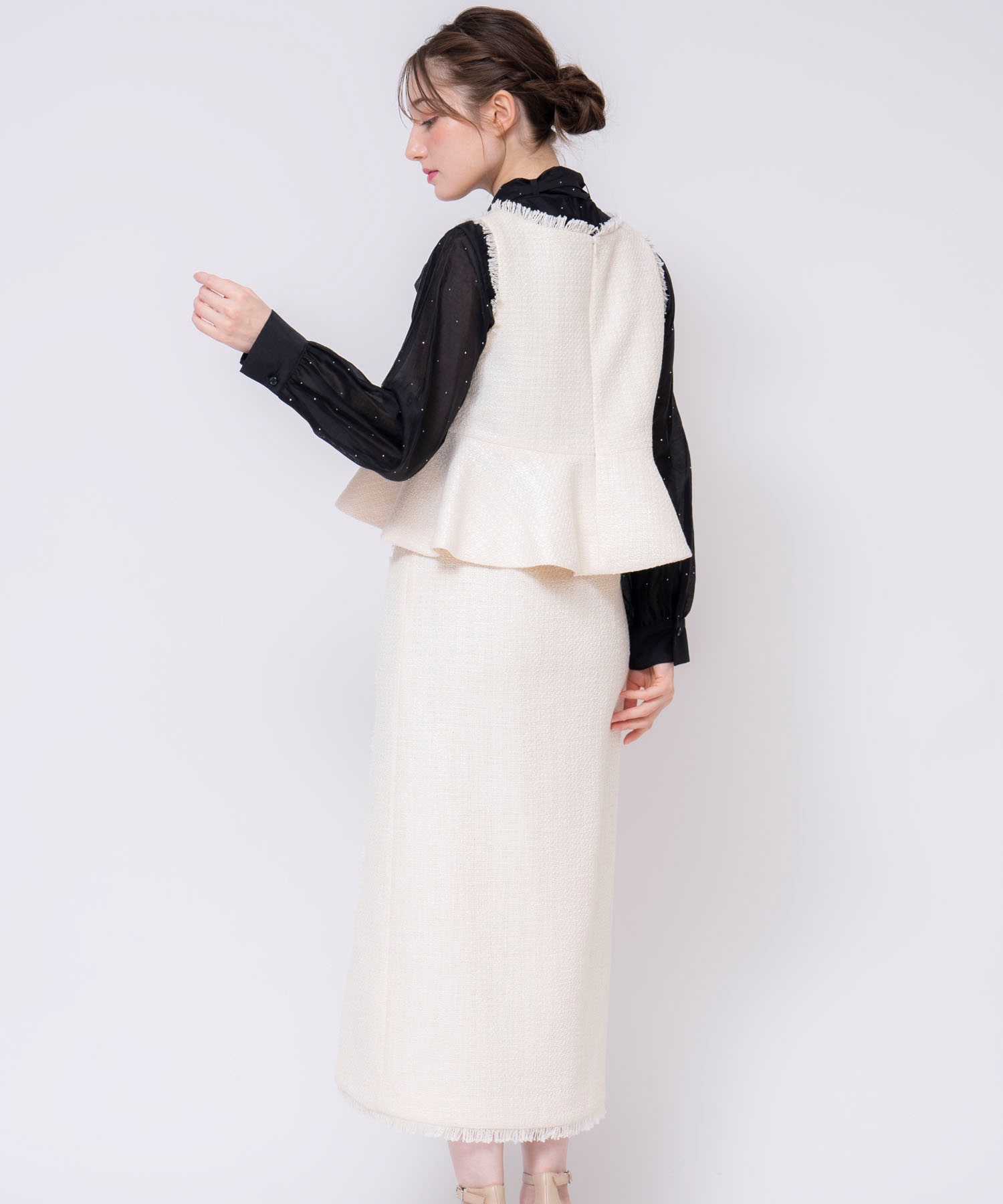 ツイードペプラムセットアップ | セットアップ | NOELA OFFICIAL WEB STORE