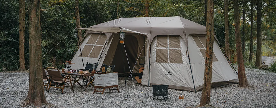 ワンタッチテントに見えないネイチャーハイク「Village 17.0」のご紹介