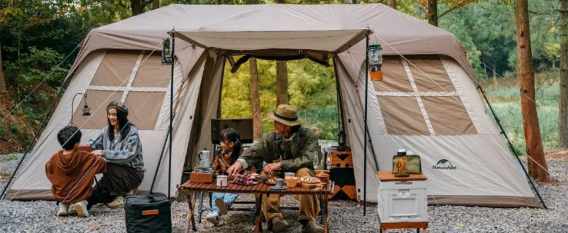 ワンタッチテントに見えないネイチャーハイク「Village 17.0」のご紹介