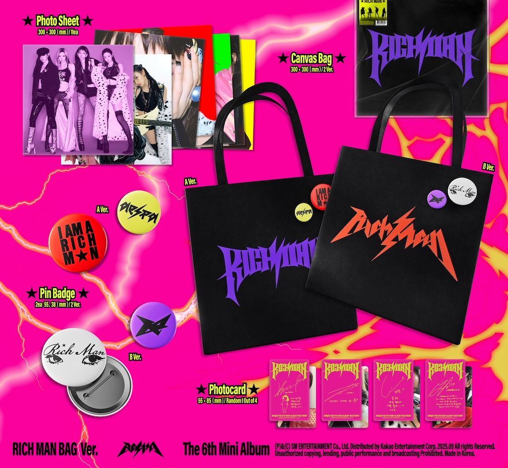 AESPA - RICH MAN (BAG VER.)