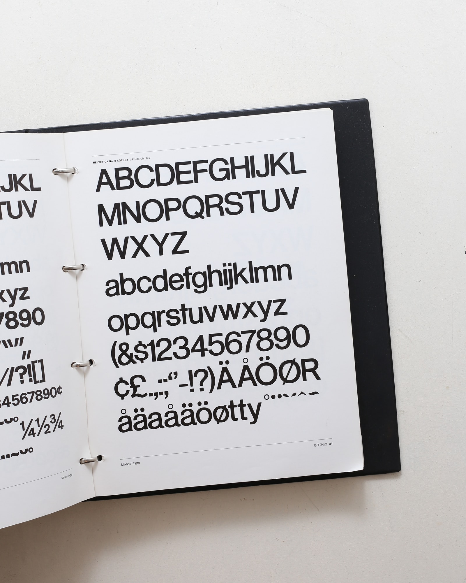 モンセン・スーパー・ディスプレイ欧文書体清刷集 3冊セット | nostos