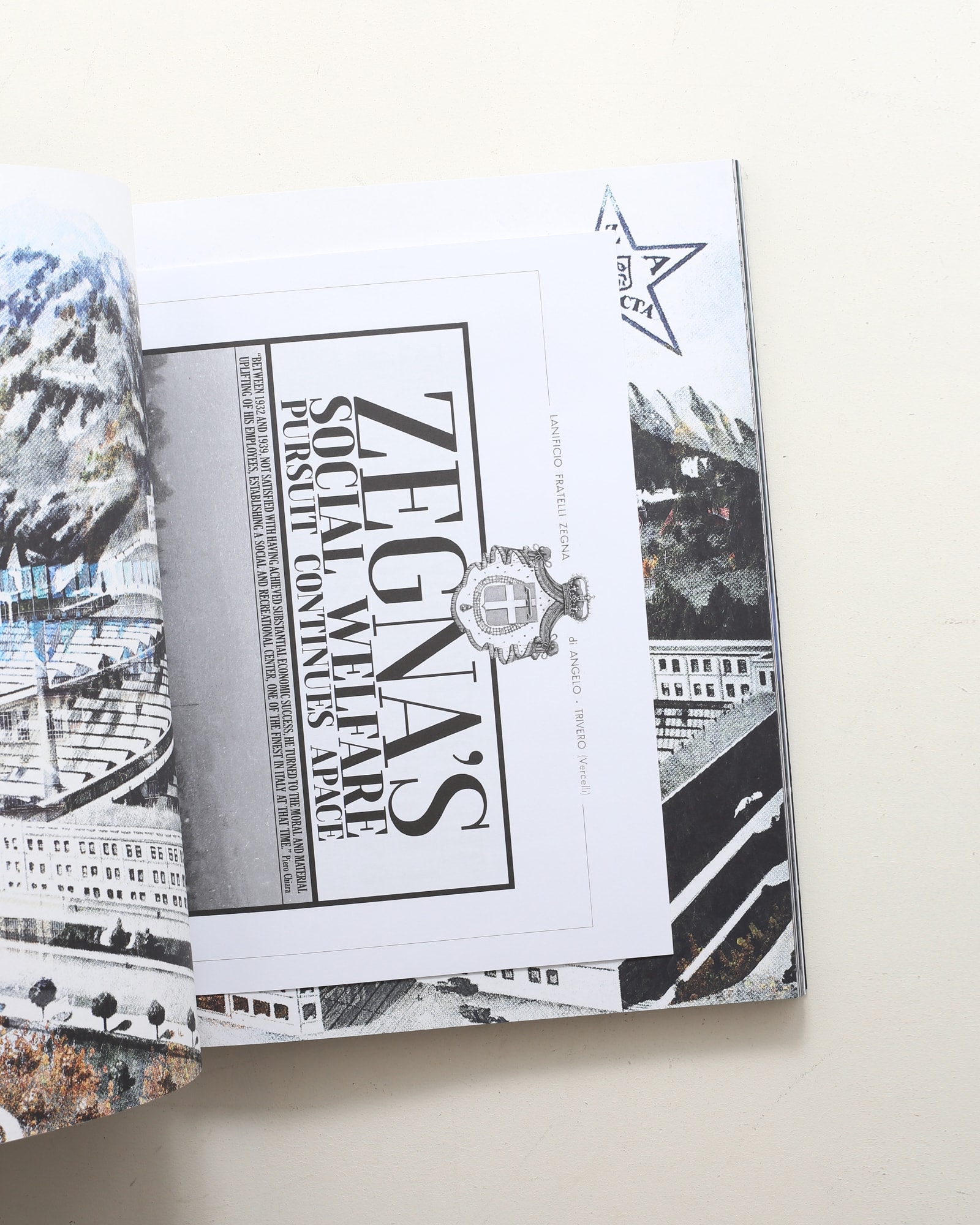 Born in Oasi Zegna | Rizzoli | nostos books ノストスブックス