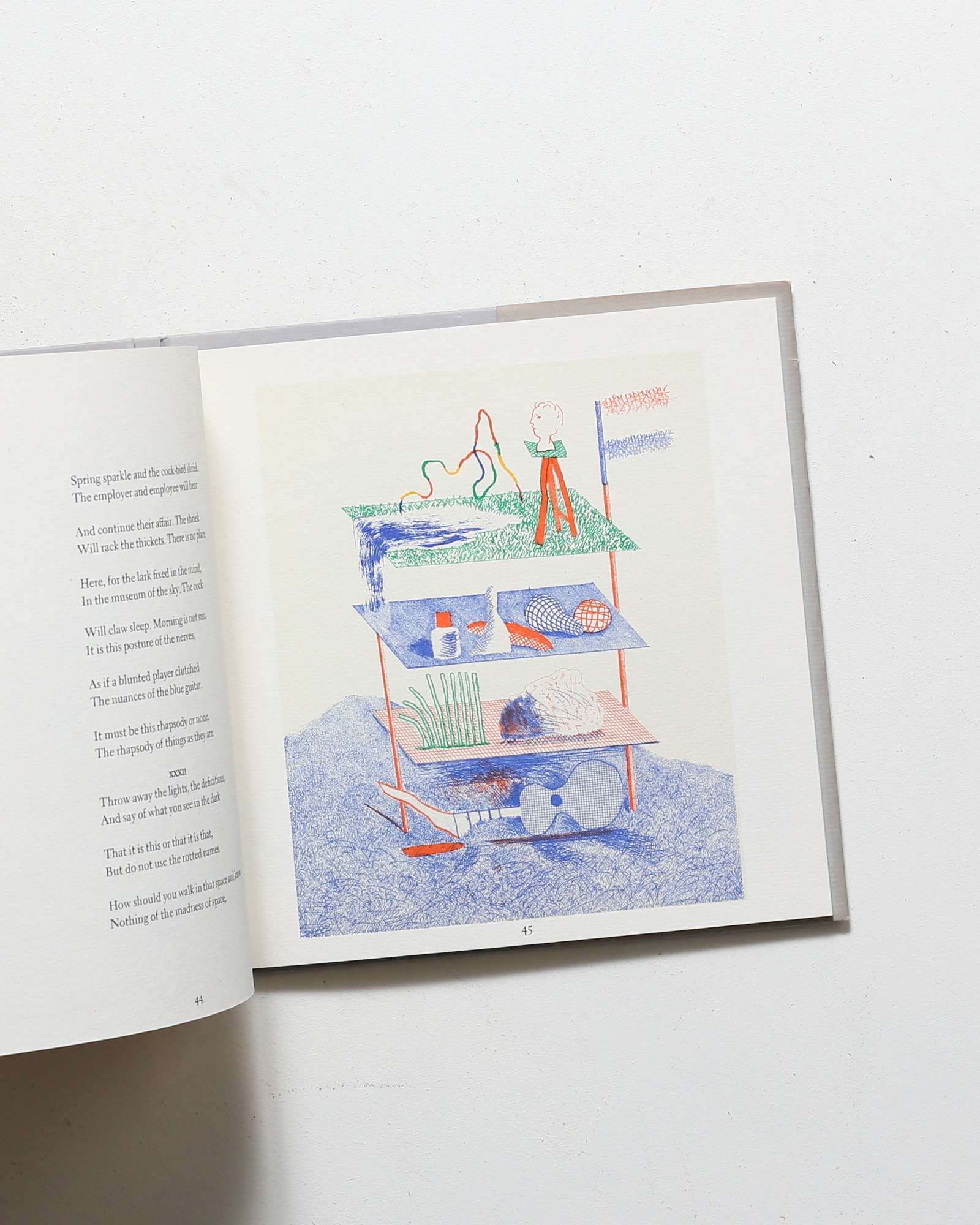 The Blue Guitar | David Hockney | nostos books ノストスブックス