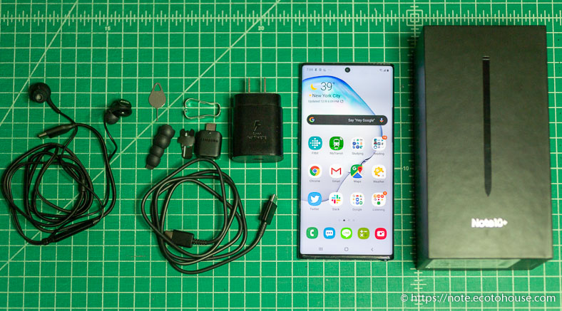 Samsung Samsung Galaxy Note10 5G 本体と付属品 Galaxy Note10 5G