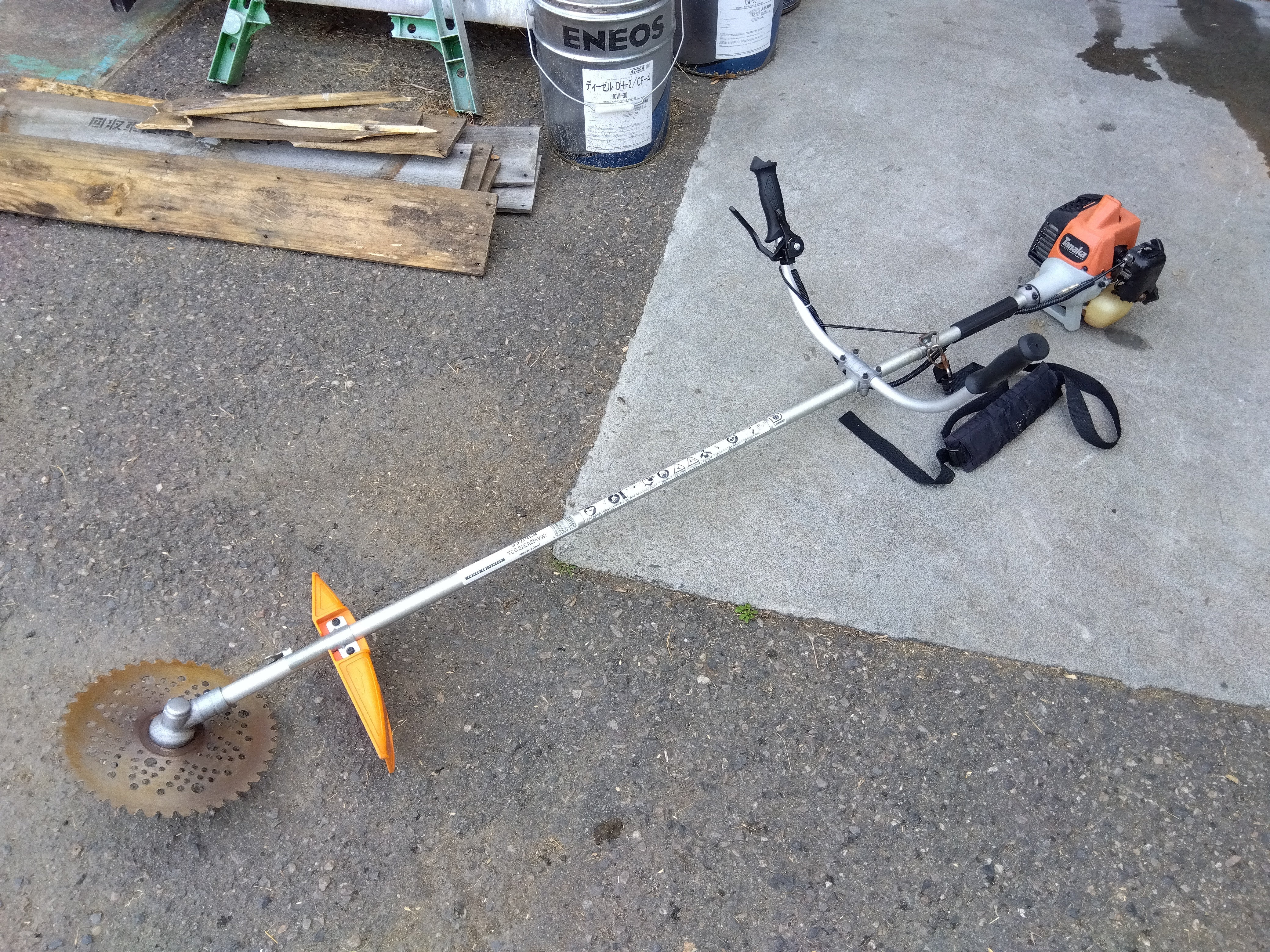 タナカ 中古 刈払機 TCG22EASP(VW) 不具合あり – 農キング