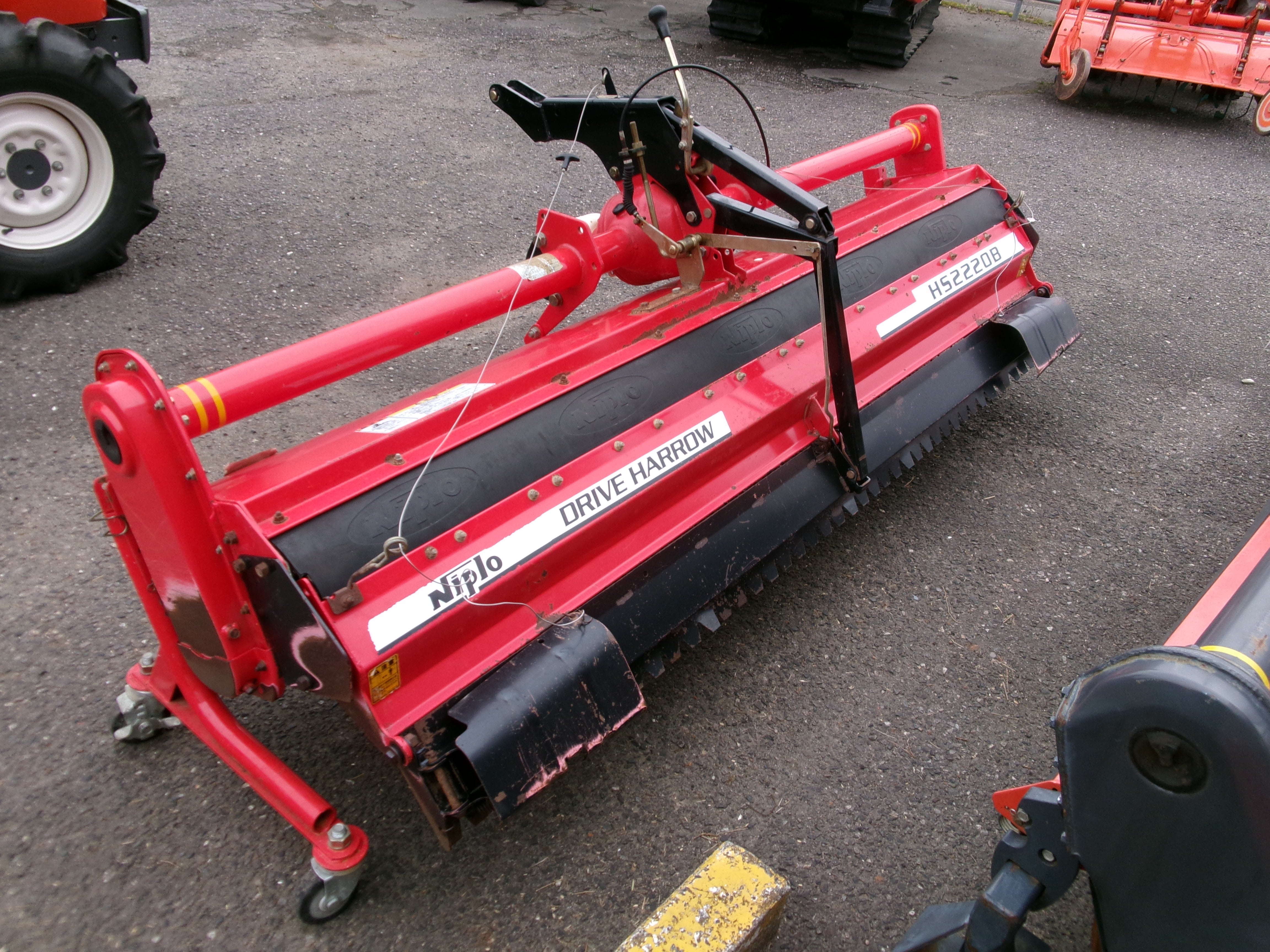 ニプロ 中古 ハロー HS-2220B 2.2m ヤンマー旧型ヒッチ – 農キング