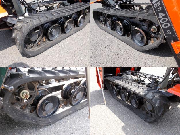 筑水キャニコム 400KGクローラー手動ダンプ運搬車 – 農キング