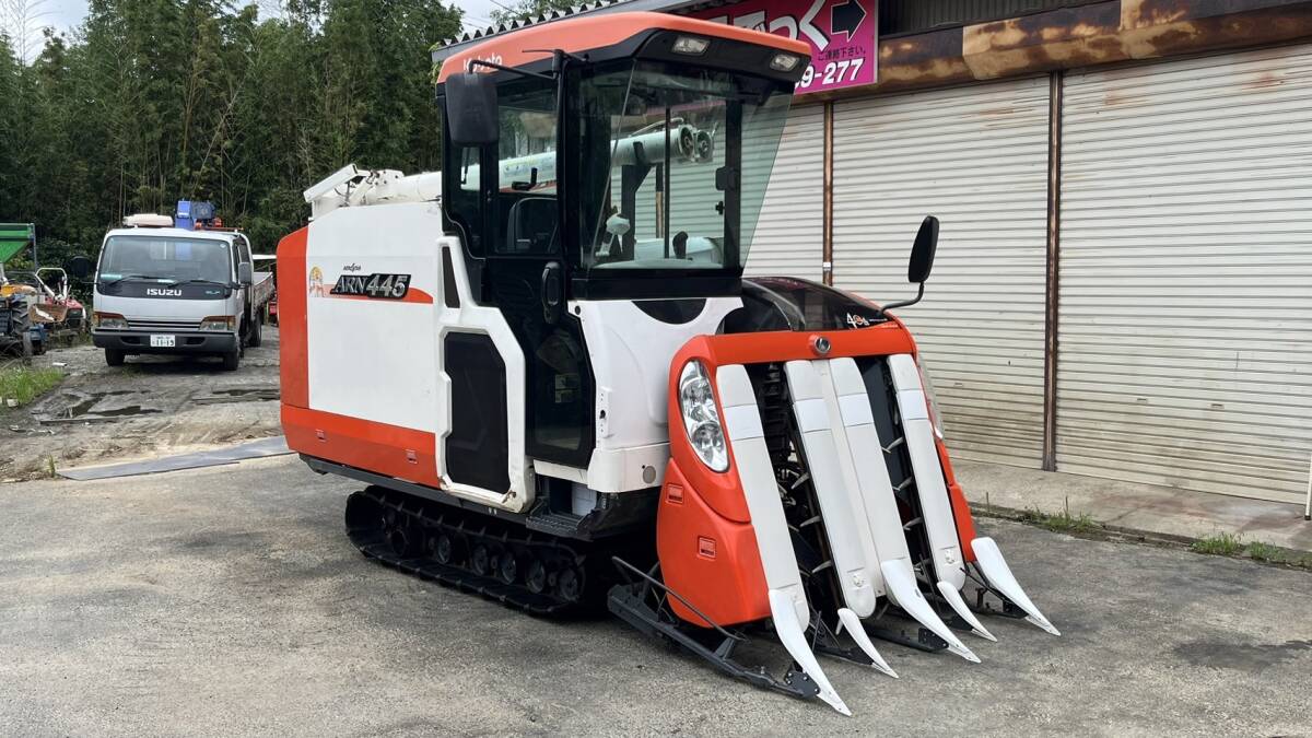 クボタ コンバイン ARN445 4条刈 45馬力 1043時間の買取実績！農機具の