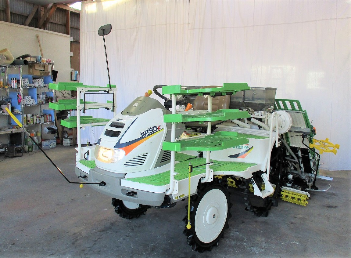 ヤンマー 5条植え 田植機 VP50Xの買取実績！農機具の高価買取なら