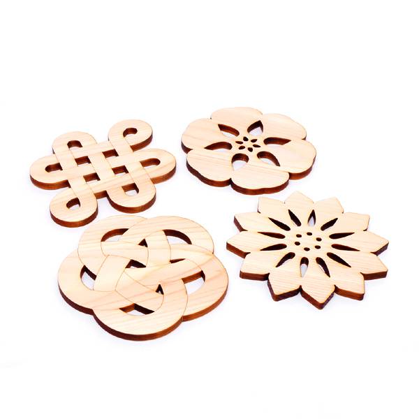 木製オリジナルコースター｜おしゃれノベルティMOKU