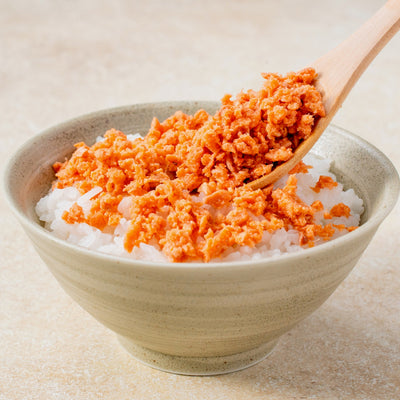 寒風やぐら干し】ほぐし紅鮭（200g） - NORTH DISH （ノースディッシュ）