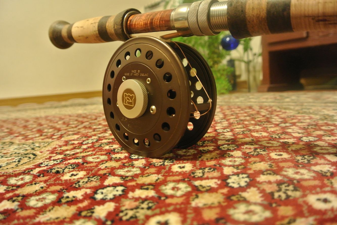 HARDY Golden JLH Ultralite Salmon reel: North43Life