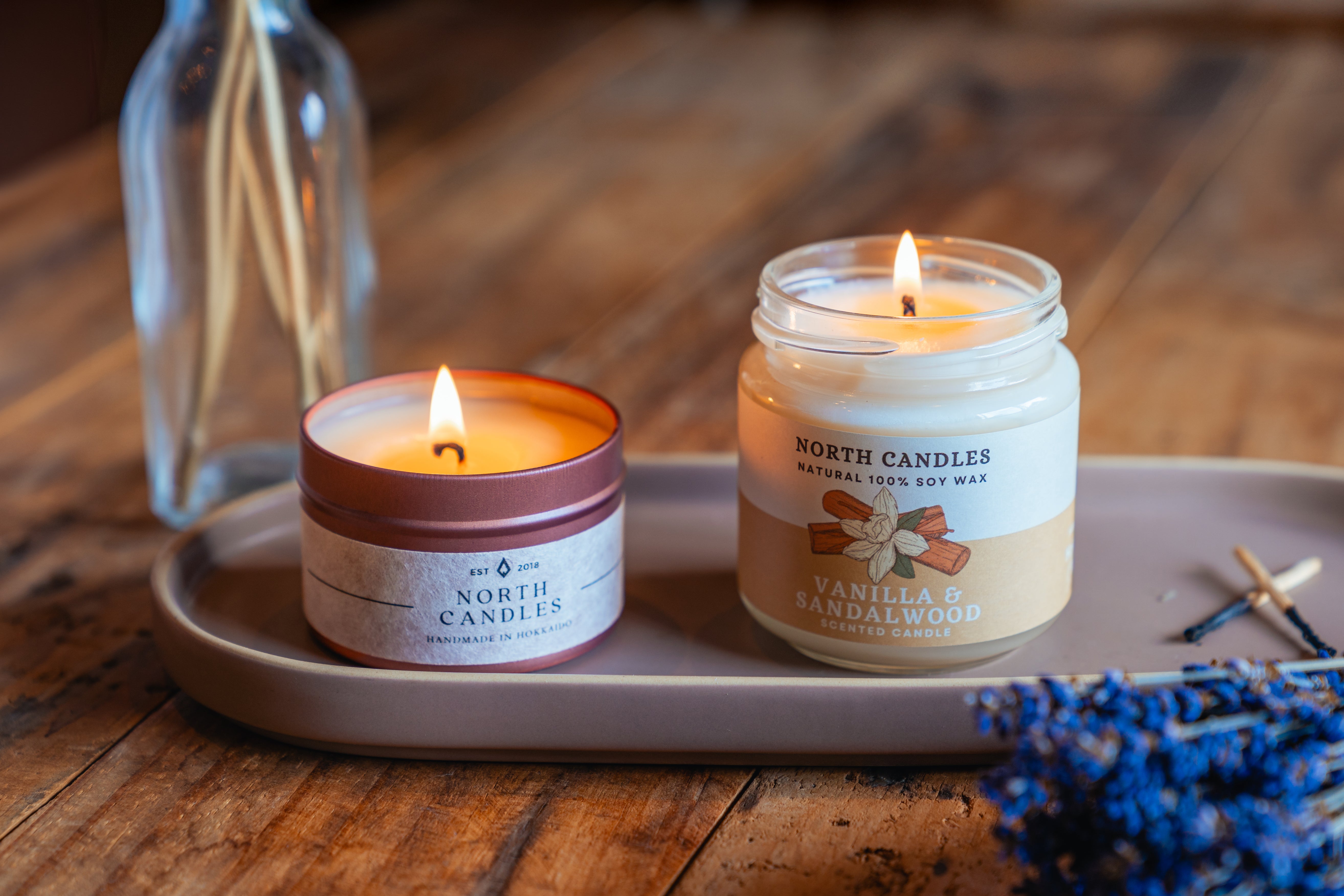 2つセット◾️malie アロマキャンドル プルメリア ココナッツバニラ