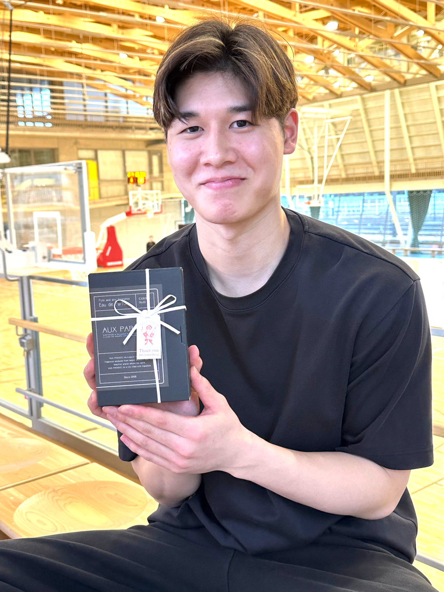 タイヨーからのホワイトデー】お返しに元田選手の私物をプレゼント