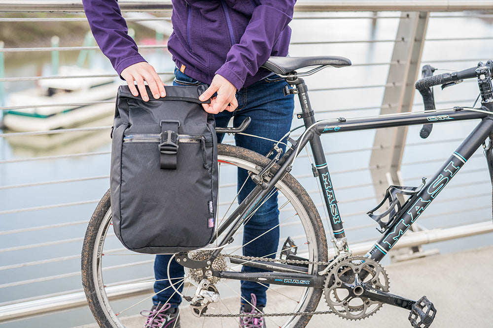 Commuter Micro Pannier 14L | North St Bags | Made in Portland, OR