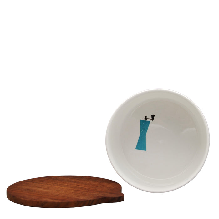 Buy Gustavsberg Pynta Bowl With Lid Ø 15cm - Vintage - nordajyo