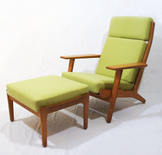 ハンス・ウェグナー「ハイバックイージーチェア GE290」《ノルディック》