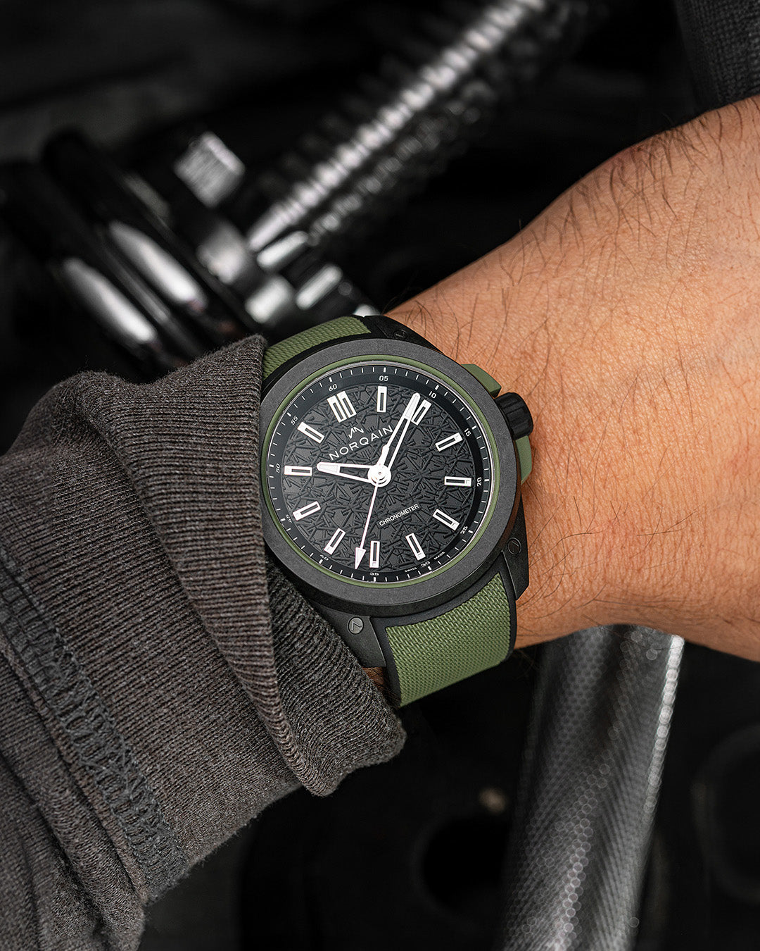 Wild One 42mm Khaki | NORQAIN Swiss Made Watches | Discover Now