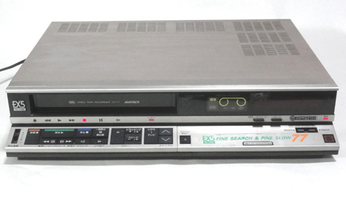 ジャンク譲渡コーナー ＞ HITACHI VT-77 VHSビデオデッキ（動作難あり