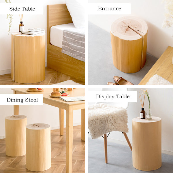 予約注文のみ受付中 丸太スツール — nmo