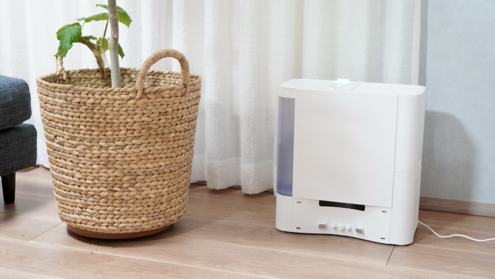 SwitchBot 気化式加湿器 Plusをレビュー。お手入れ簡単！寝室でも