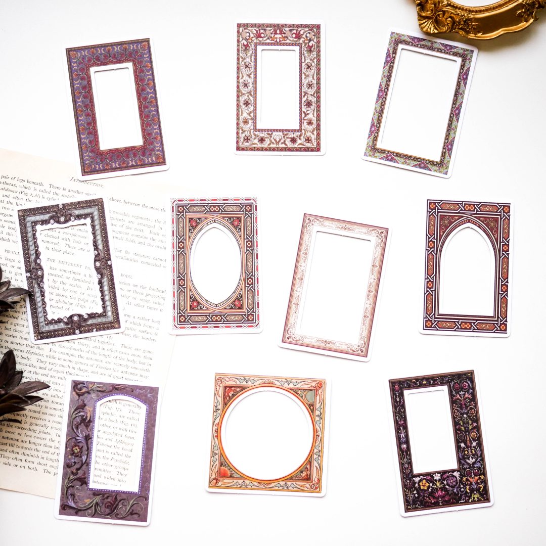 コラージュ素材 フレーム素材 30枚 gothic dream [AX242] | 海外紙もの