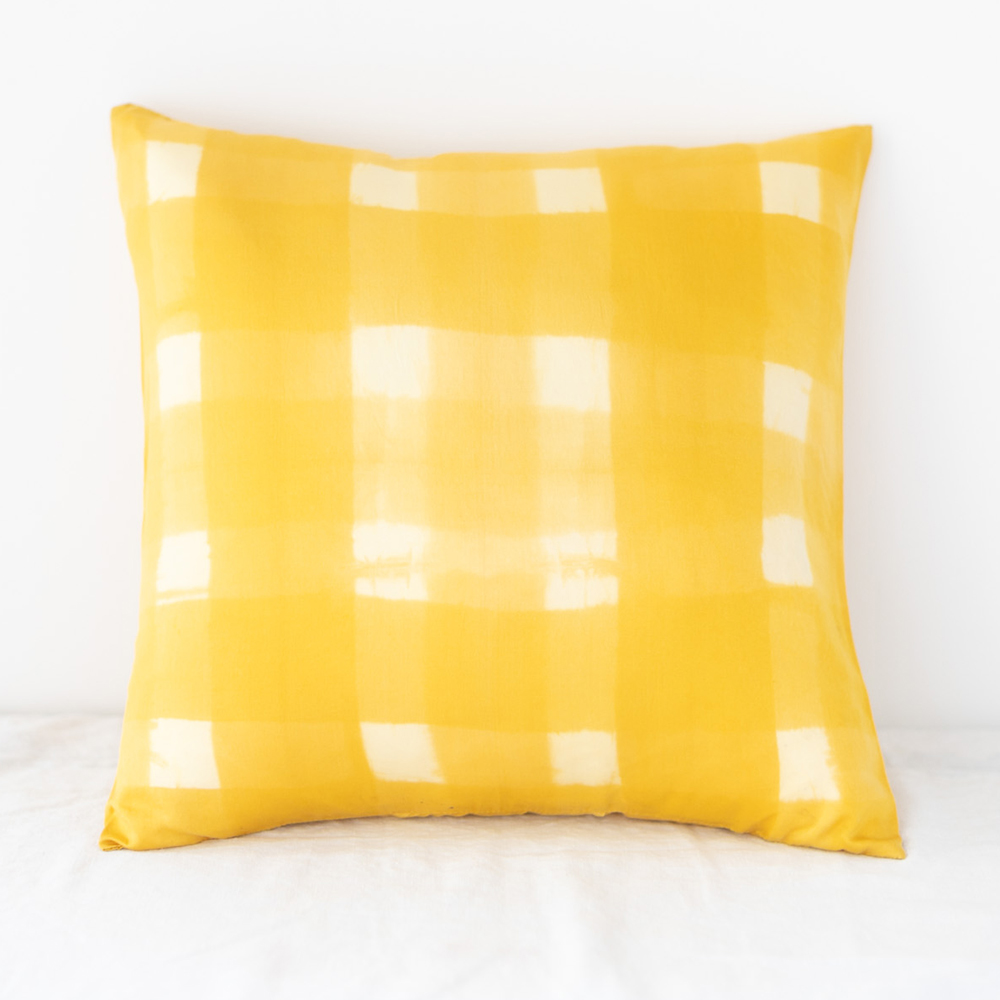 color] チェック／イエロー（ファブリックライン） | ニュアラ｜nuala