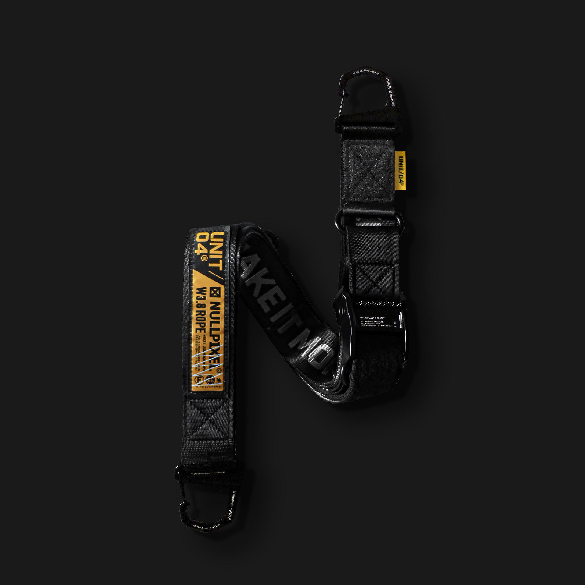 W3.8 ROPE [UNIT/04] - Multi-Use Wide Rope - NULLPIXEL