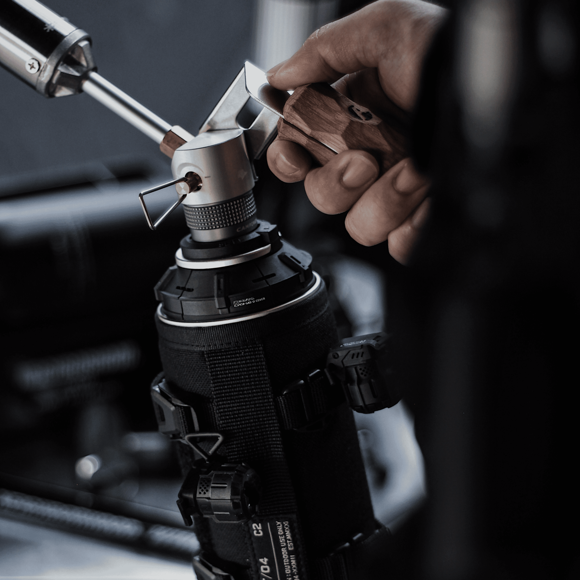 K18-GAS V2 LID+COVER For Cassette gas tank - NULLPIXEL