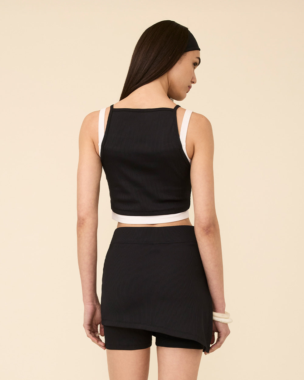 AUBREY TOP BLACK & WHITE – NYLORA