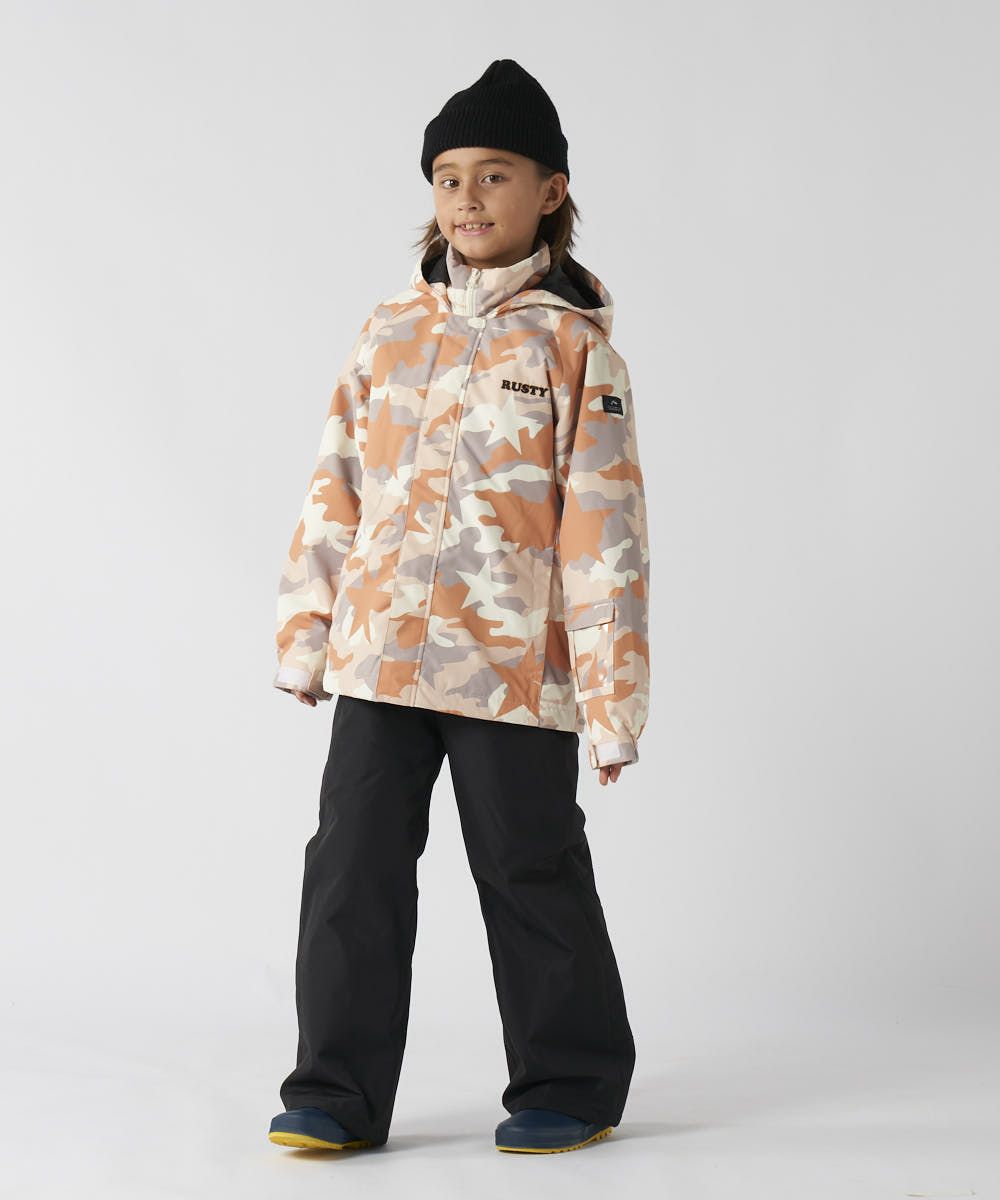 The North Face 迷彩 スノーボードウェア 120cm The North Face 迷彩