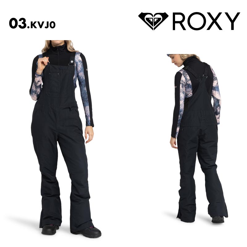 ROXY/ロキシー レディース スノーウェア ビブパンツ RIDEOUT BIB PT