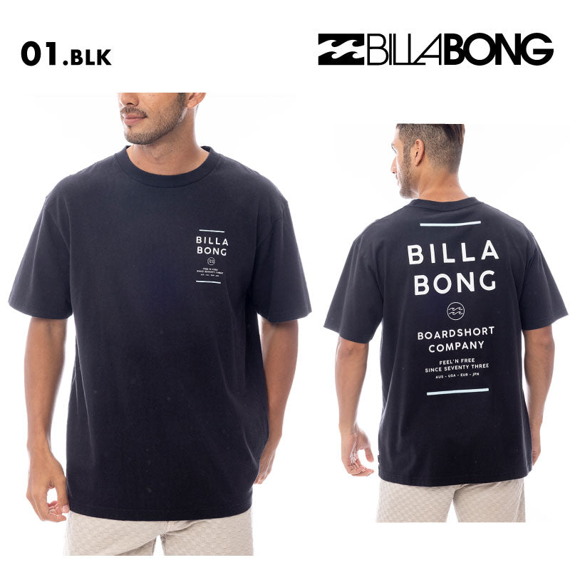 BILLABONG/ビラボン メンズ 半袖 Tシャツ SUNBLOCK 2025 SPRING BF011