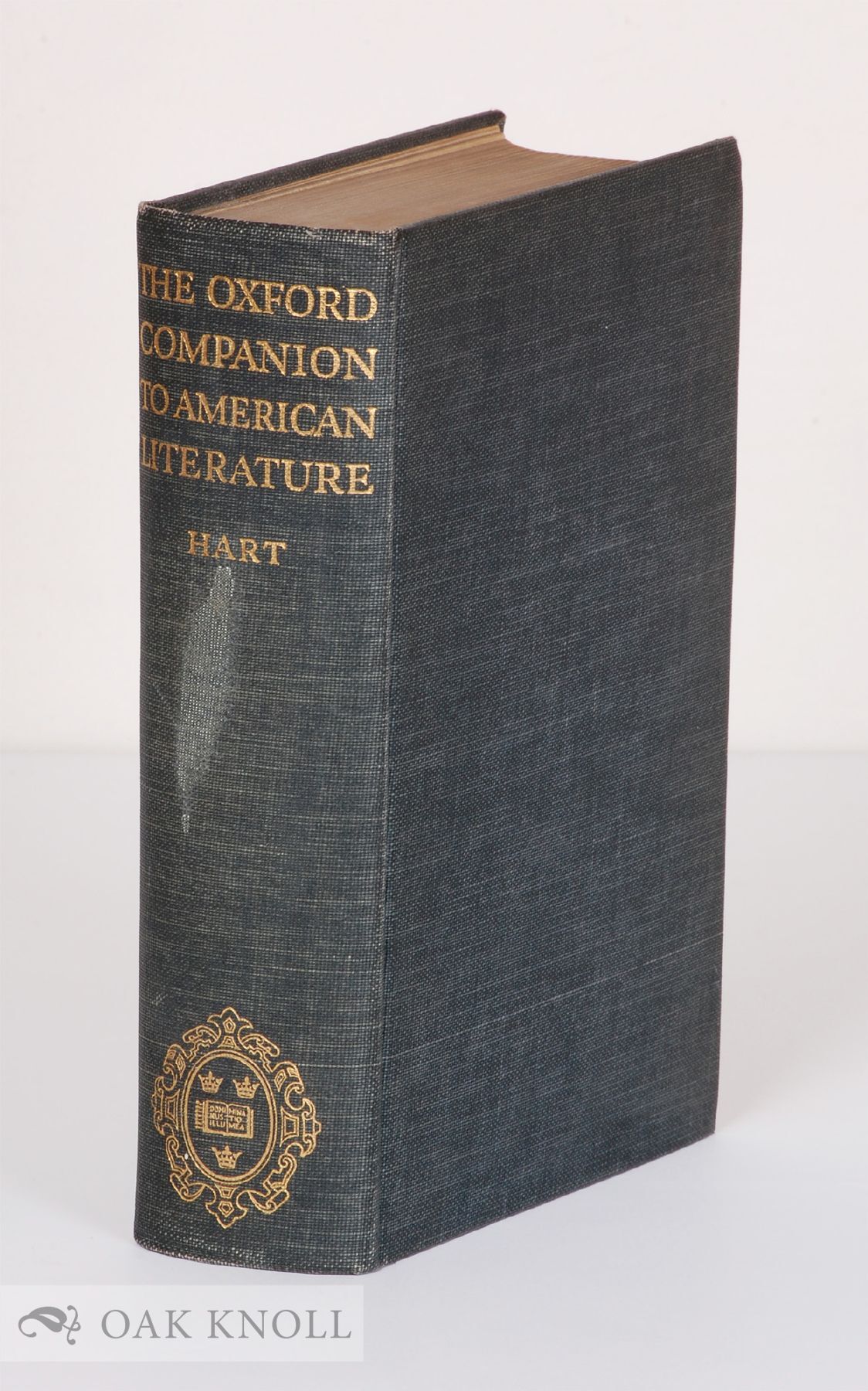 THE OXFORD COMPANION TO AMERICAN LITERATURE | James D. Hart
