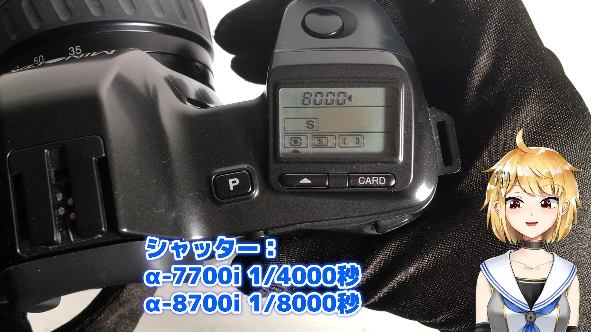 ミノルタのファンタジーカード＆MINOLTA α-8700i簡単な解説 – 御部